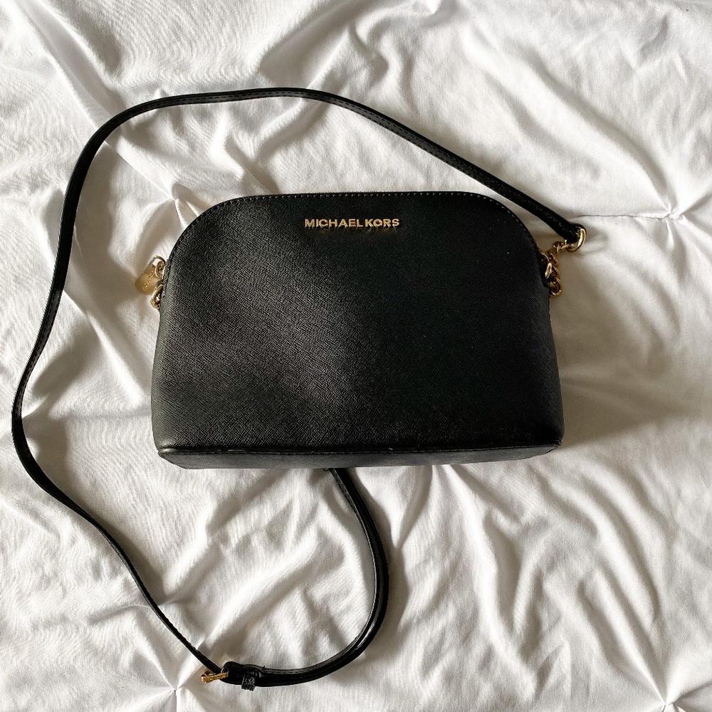 Michael Kors Leather Crossbody Bag